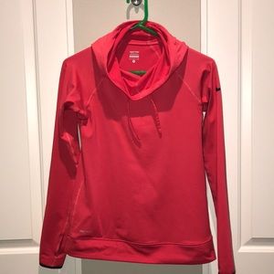 Nike Dri-Fit Cowl Neck Fleece Lined Long Sleeve